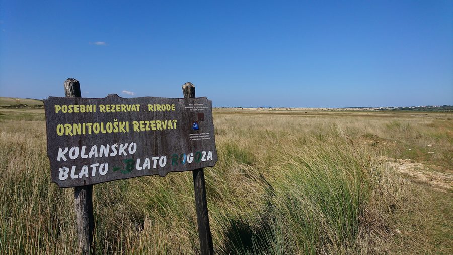 Орнитологический заповедник Коланско-Блато на острове Паг