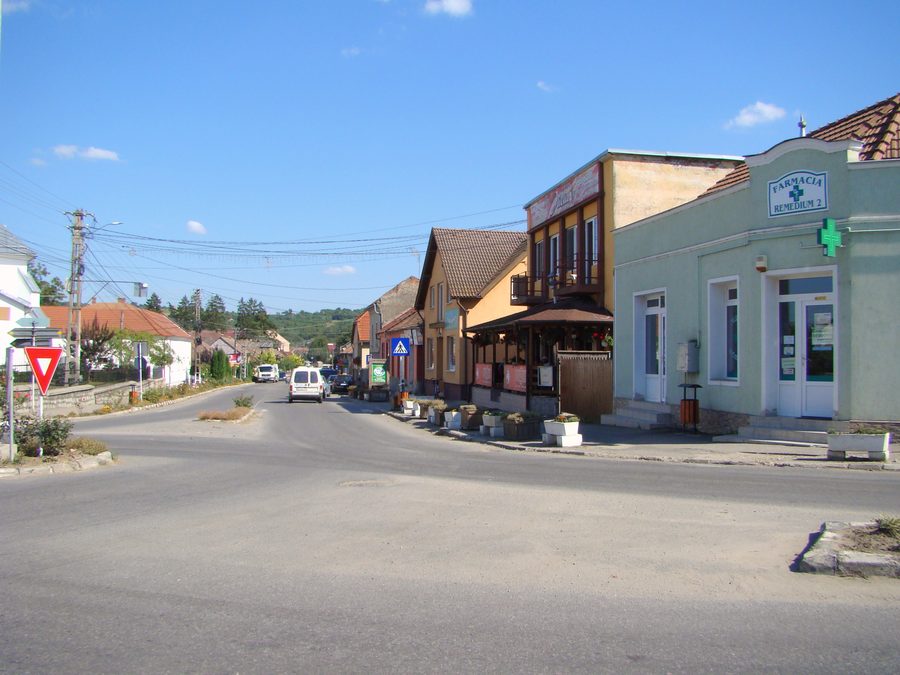 Сельский пейзаж в Крашне, уезд Сэлаж, Румыния.