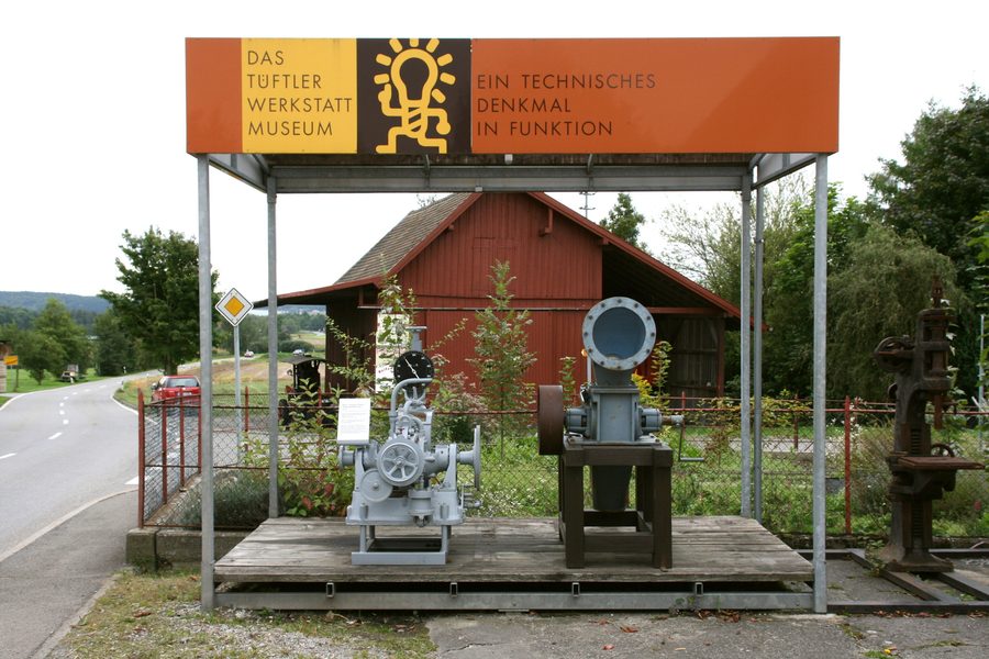 Музей-мастерская Tüftler-Werkstatt-Museum на Hauptstraße в Альтхайме возле Фриккингена