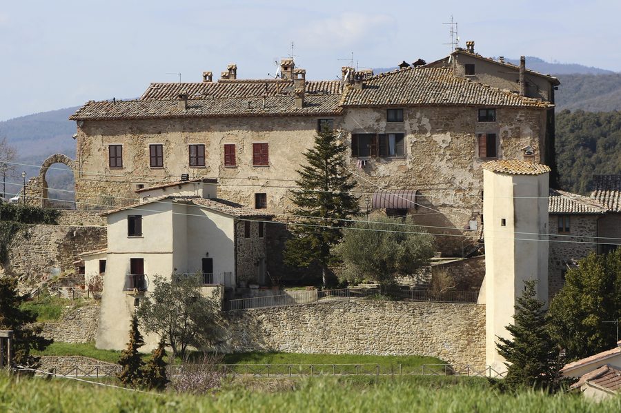 Castello di Migliano в провинции Перуджа