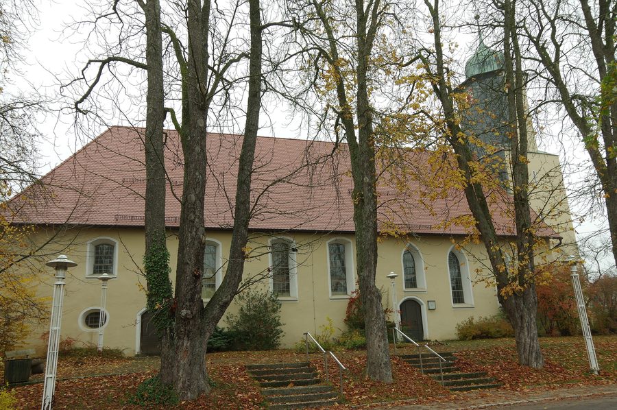 Евангелическая церковь Святого Николая в Герстеттене в районе Хайденхайм