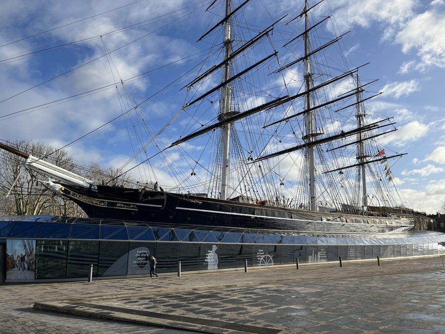 Корабль Cutty Sark в Гринвиче, Лондон