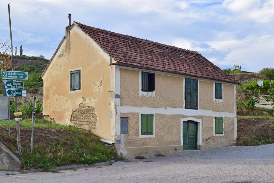 Kellergasse Viehtrift с пресс-хаусами в Rohrendorf bei Krems