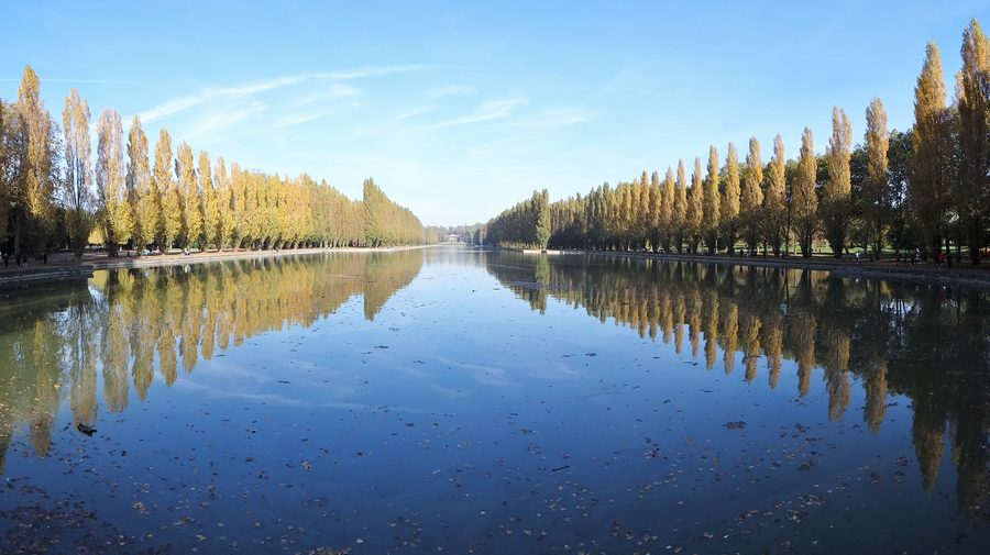 Большой канал в Domaine départemental de Sceaux