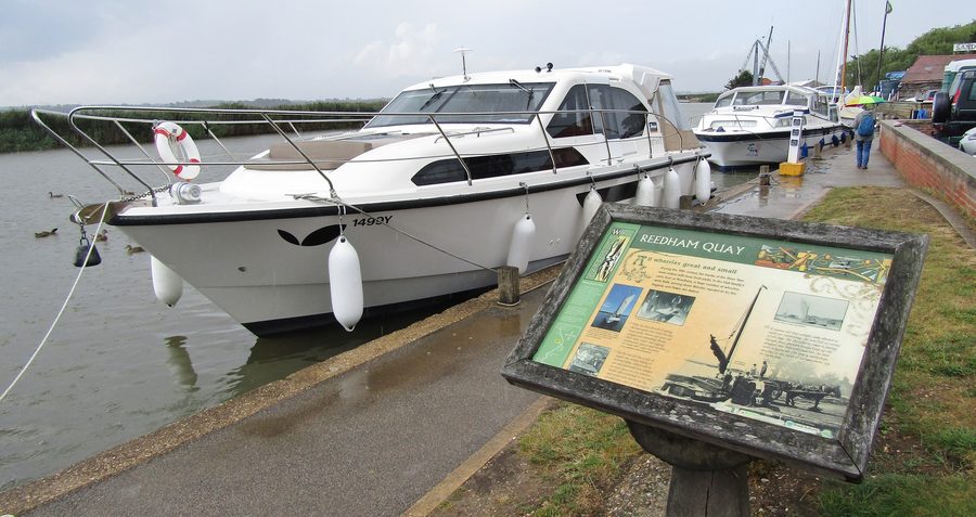Reedham Quay рядом с рекой Йар