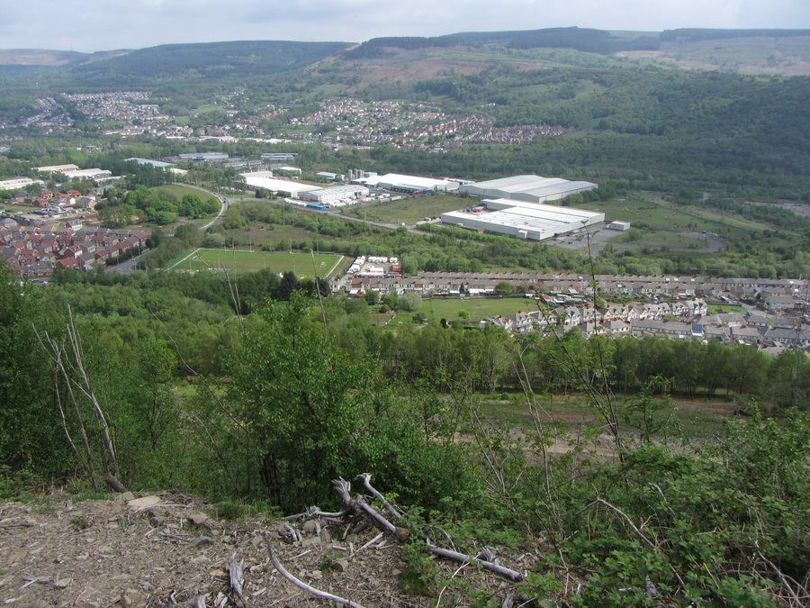 Вид на Cynon Valley