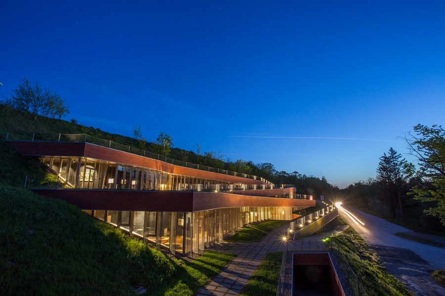 Vučedol Culture Museum at night