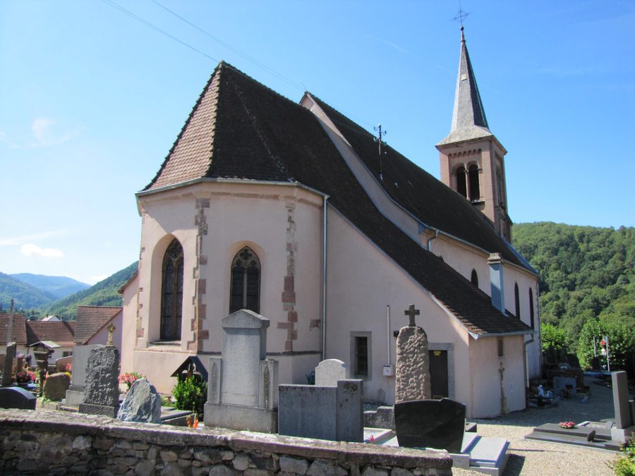 Церковь Святого Иоанна Крестителя в Soultzbach-les-Bains, Эльзас