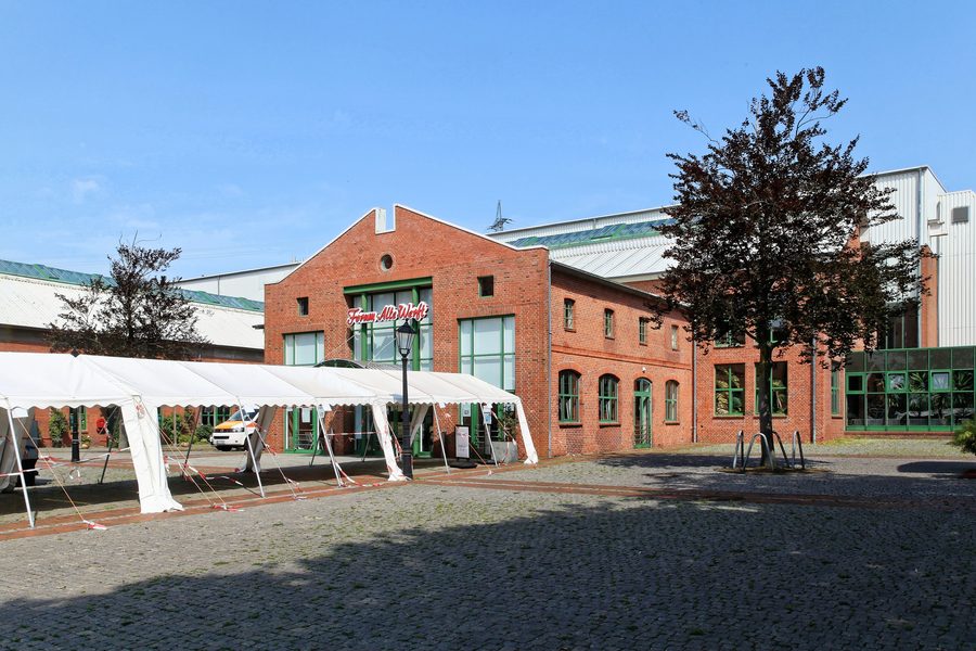 Forum Alte Werft, бывший слесарный цех старой верфи Meyer, на улице Ölmühlenweg в Папенбурге