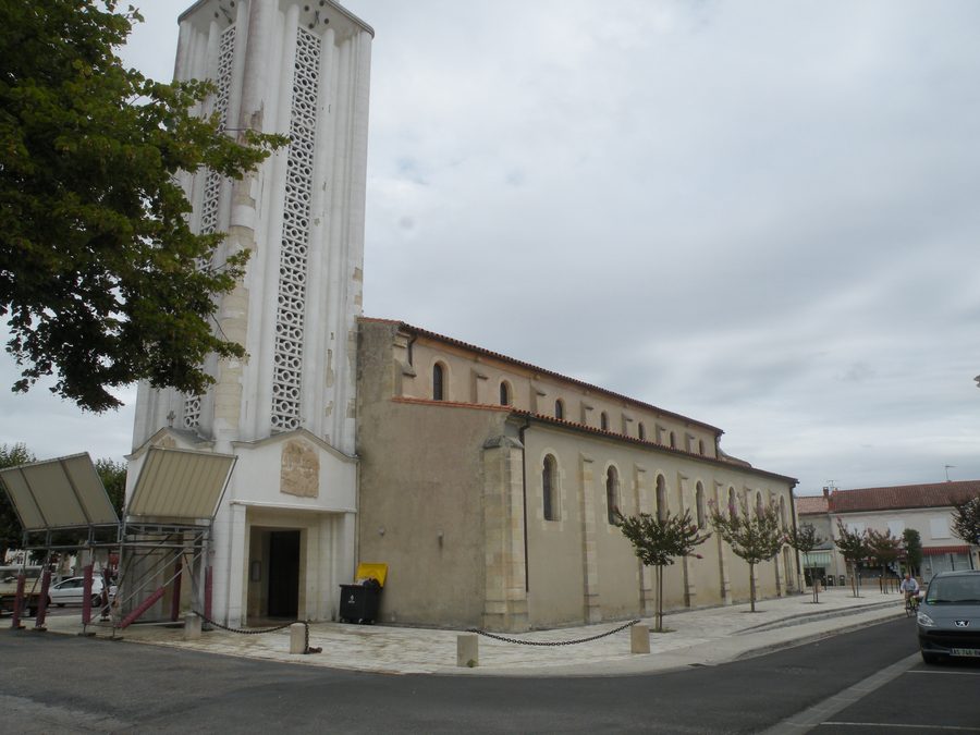 внешний вид церкви Saint-Vivien-de-Médoc