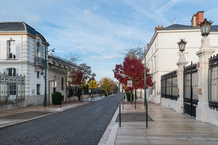 Avenue de Champagne в Эперне, Марна, Франция