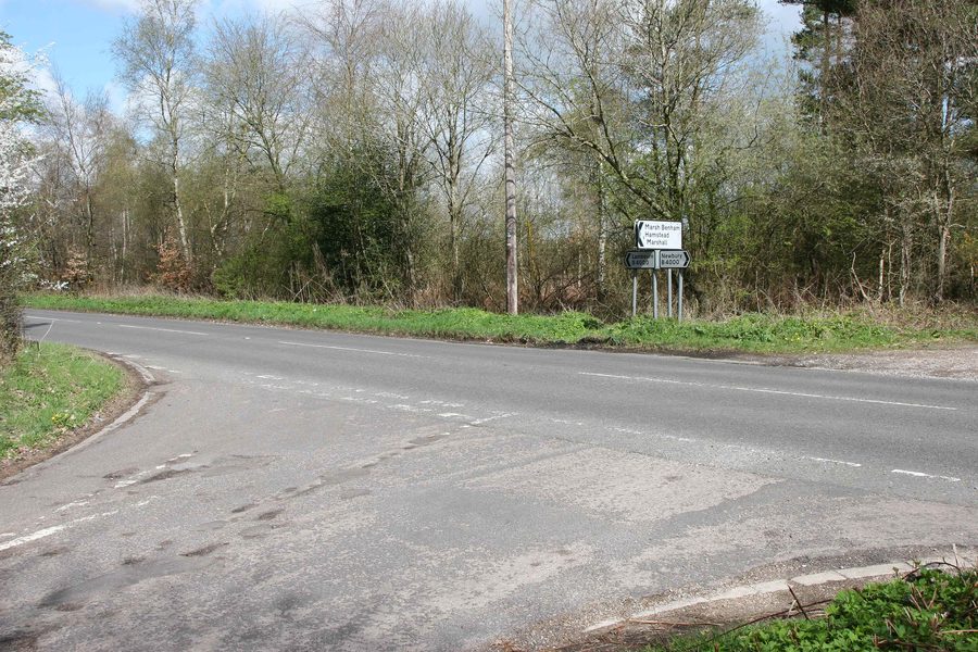 Сельская местность у Wickham Heath в Беркшире