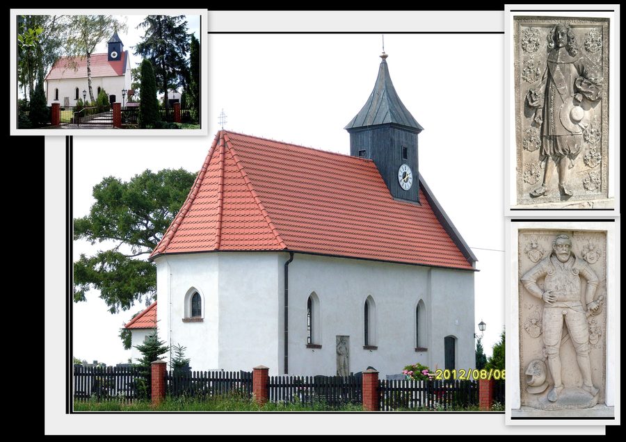 Историческая филиальная церковь Святого Николая в Jabłonna, Польша