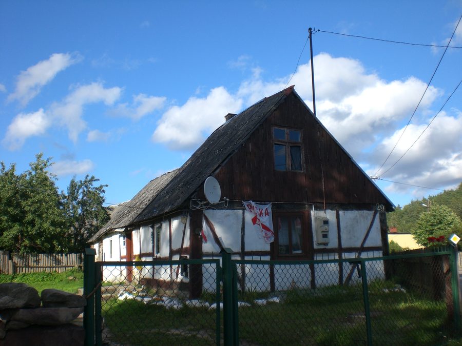 Фахверковый дом в Згожале