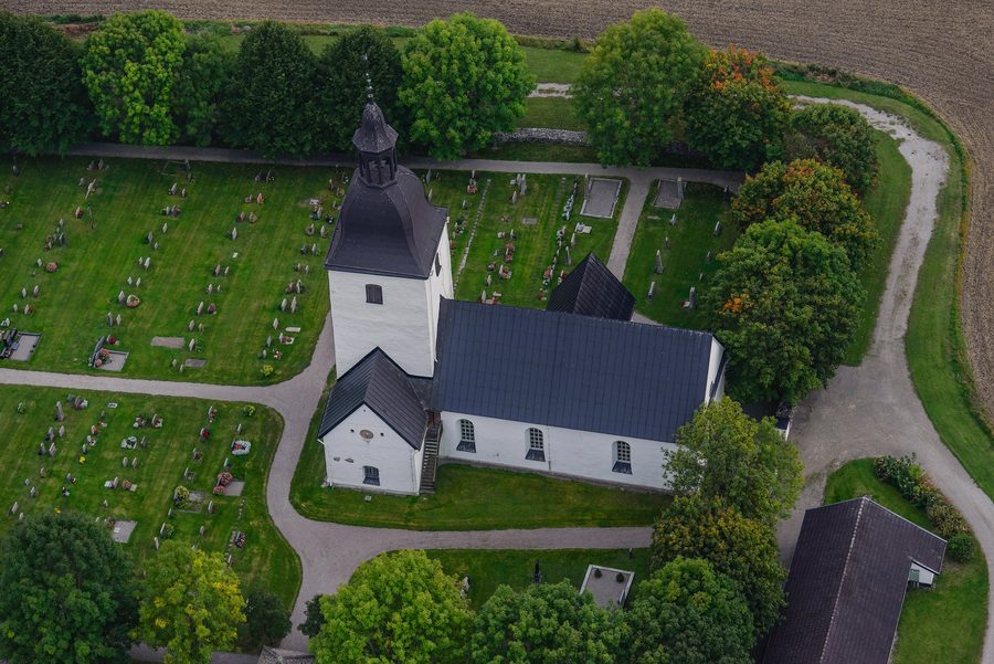 Внешний вид Färentuna kyrka на Фэринсё
