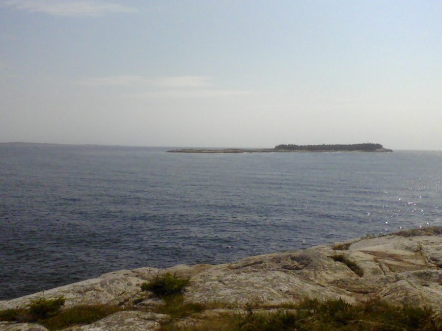 Остров Southwest Island в заливе St. Margarets Bay в округе Луненберг, Новая Шотландия