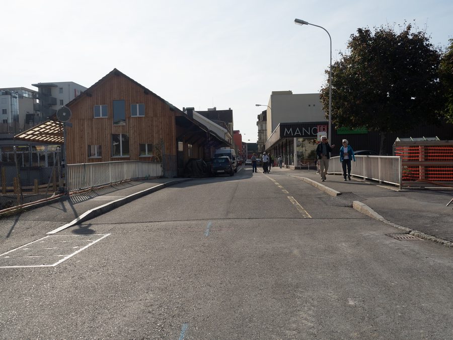Мост через Сорну на улице Rue Pré-Guillaume в Делемонте