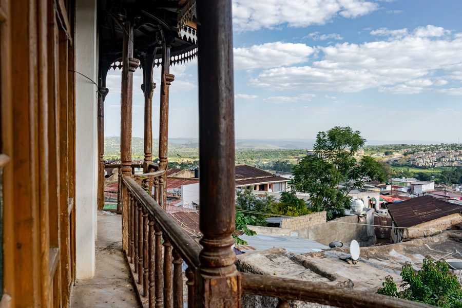Harar Jugol, укрепленный старый город Харэра в Эфиопии