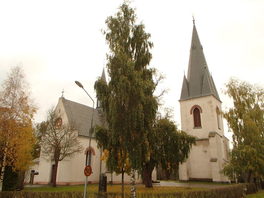 Церковь Harmångers kyrka в Harmånger, Nordanstig, Швеция