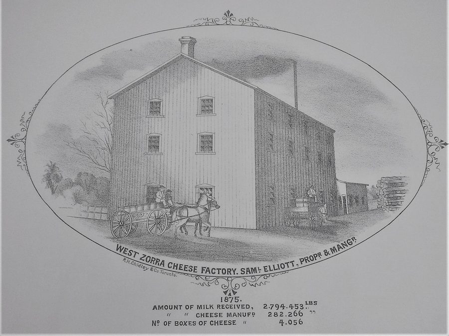 Сыроварня Elliott Cheese Factory в Вест-Зорре, Оксфорд-Каунти