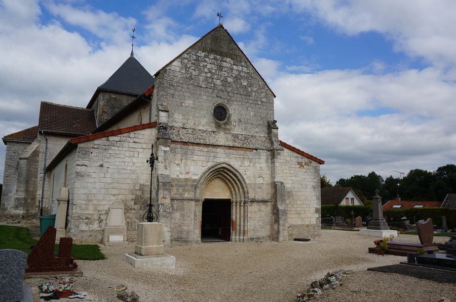 Église Saint-Étienne в Nuisement-sur-Coole