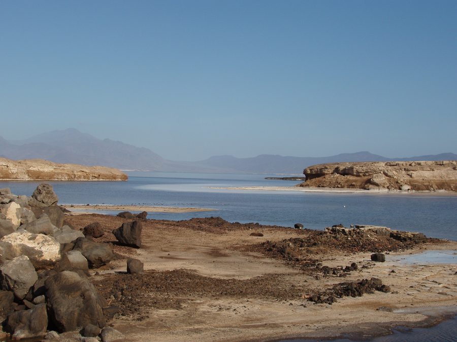 Lake Assal в Джибути